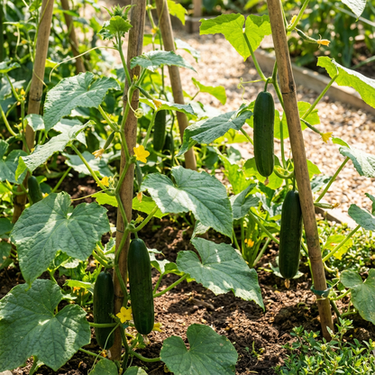 Early Fortune Cucumber Seeds for Quick-Growing, Sweet Cucumbers
