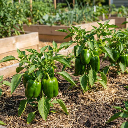 Green Pepper Seeds – Sweet Organic Vegetable for Home Garden