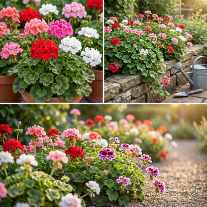 Mixed Colour Geranium Pelargonium Seeds for Planting