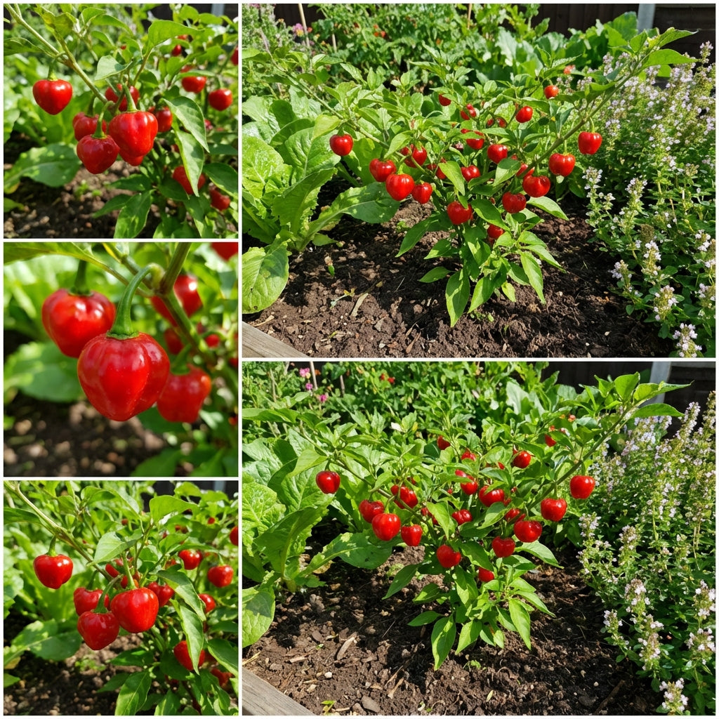 Red Bonnet Vegetable Seeds for Easy Planting