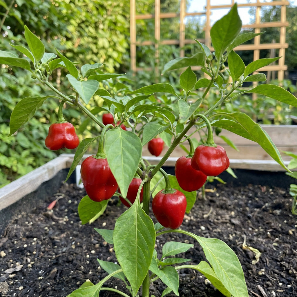 Red Bonnet Vegetable Seeds for Easy Planting