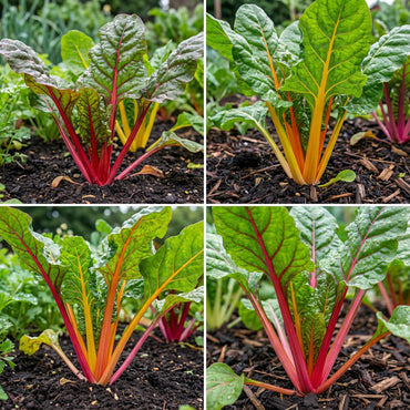 Rainbow Swiss Chard Seeds for Planting