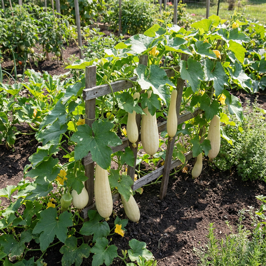 Cream Luffa Seeds for Planting Grow Delicious Luffa Vegetables