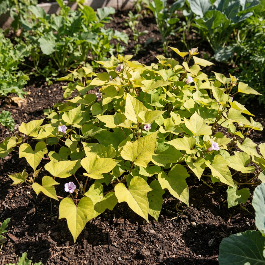 Yellow Batatas Potato Vegetable Seeds Planting