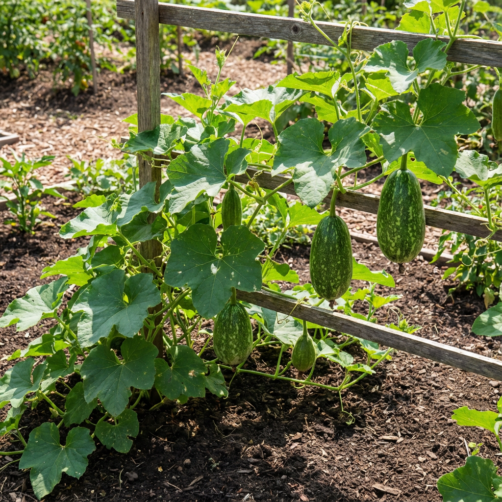 Green Malabar Gourd Seeds for Planting - Premium Vegetable Seeds