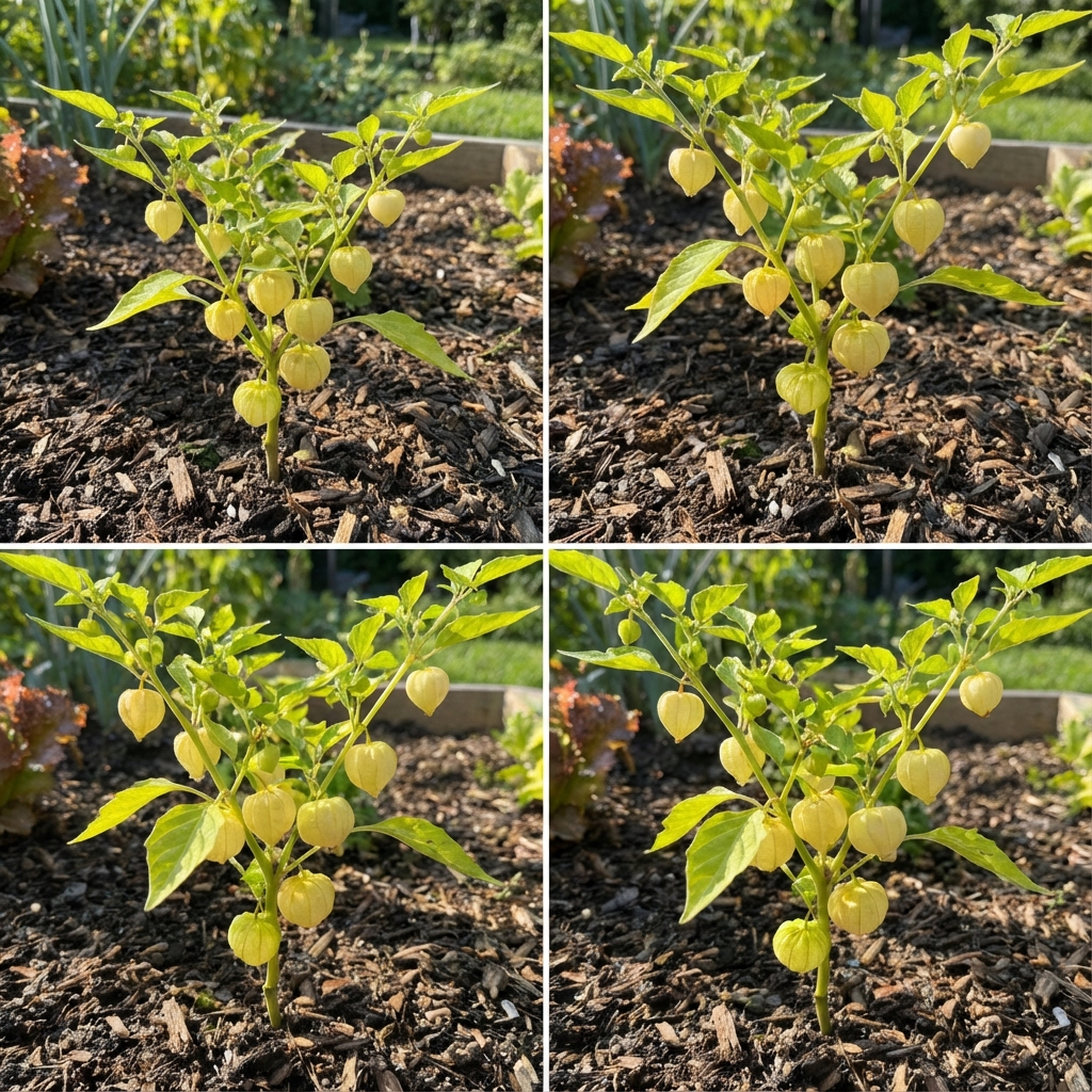 Light Yellow Tomatillo Planting Seeds for Home Gardens
