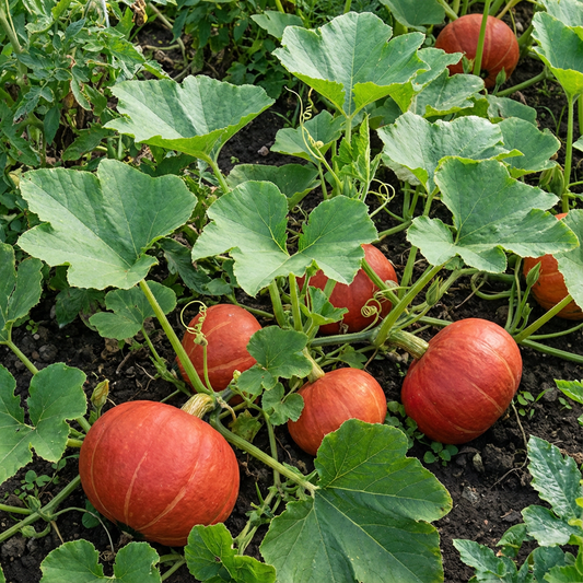 Red Pumpkin Planting Seeds Collection for Home Gardens