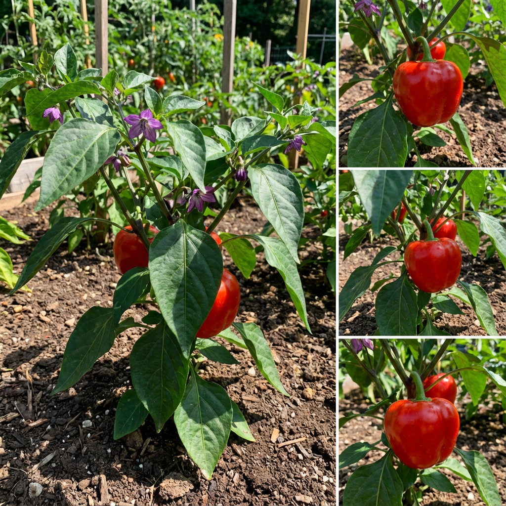 Red Giant Rocoto Pepper Seeds for Planting