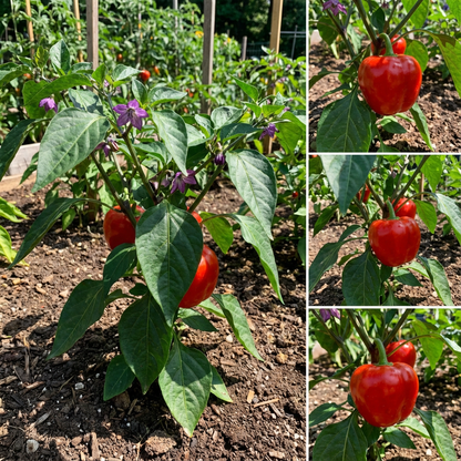 Red Giant Rocoto Pepper Seeds for Planting