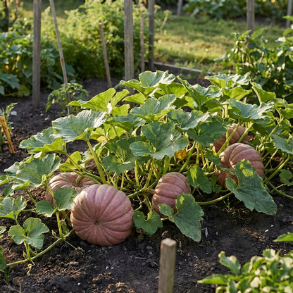 Pink Pumpkin Seeds for Planting - Vegetable Planting Collection