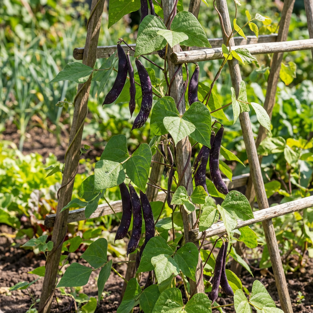 Purple Stallard Bean Vegetable Seeds for Planting