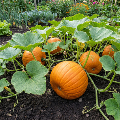 Orange Pumpkin Seeds for Easy Planting