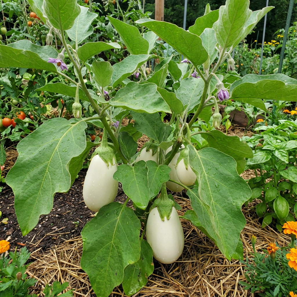 White Eggplant Seeds for Planting Seed for Flavorful Vegetables in Your Home Garden