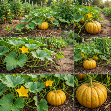 Yellow Jamaican Pumpkin Planting Seeds