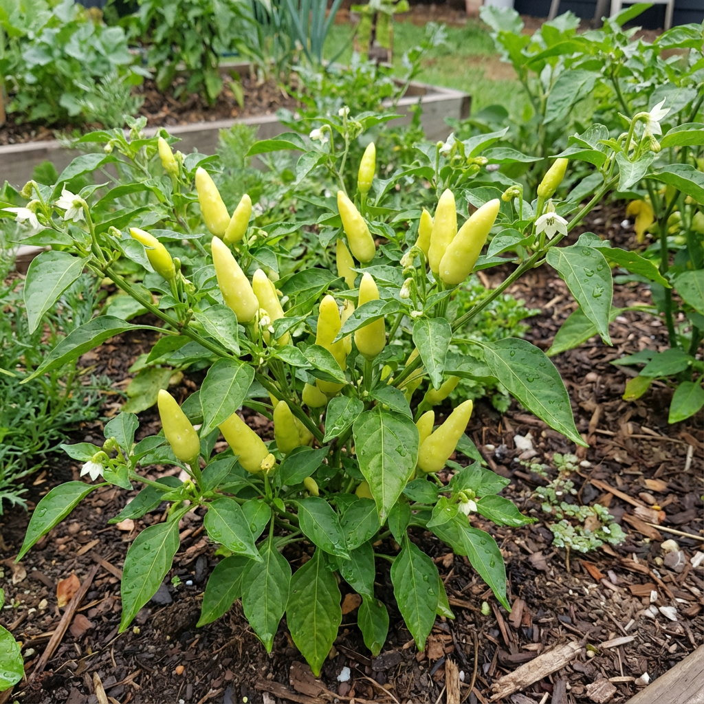 Light Yellow Chili Vegetable Seeds for Planting