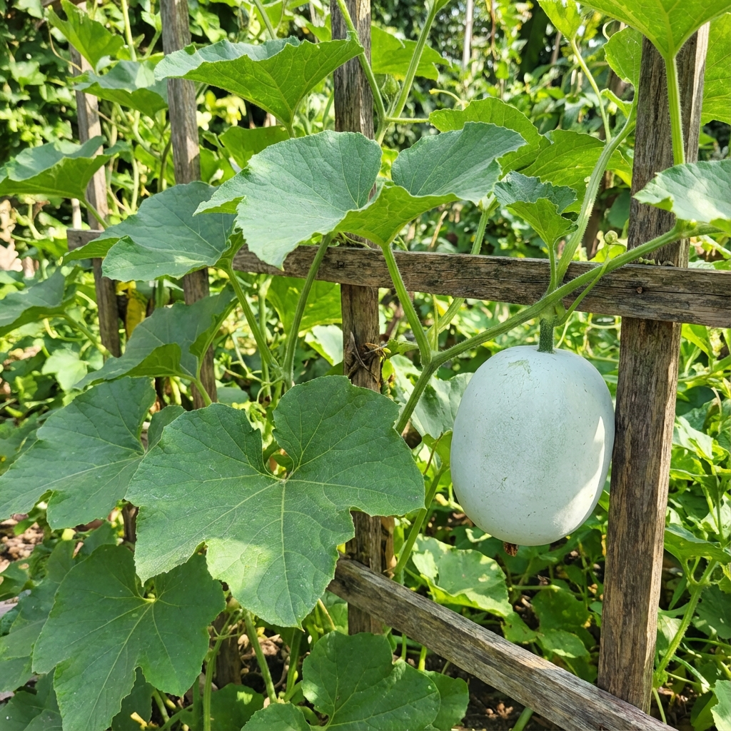 Ash Gourd Seeds - Complete Vegetable Planting Kit