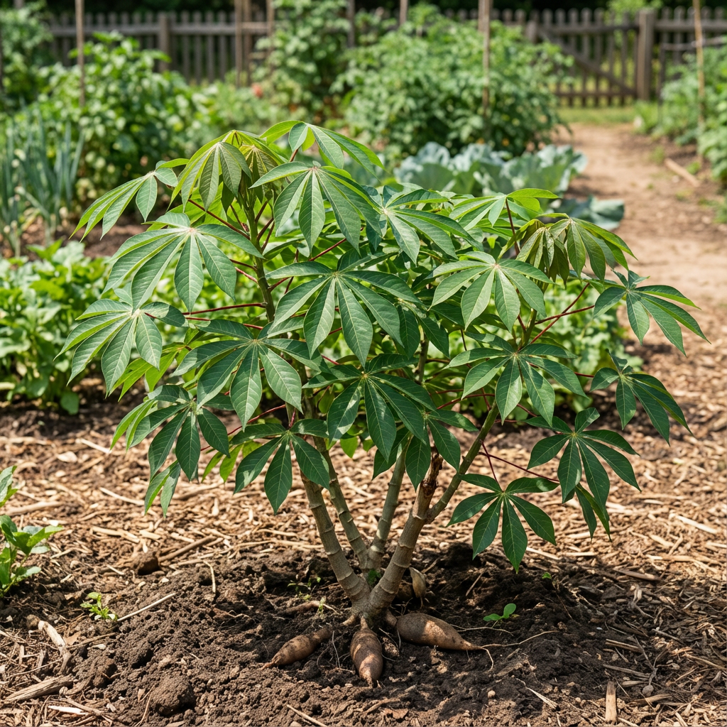 Planting Cassava Seeds for Growing