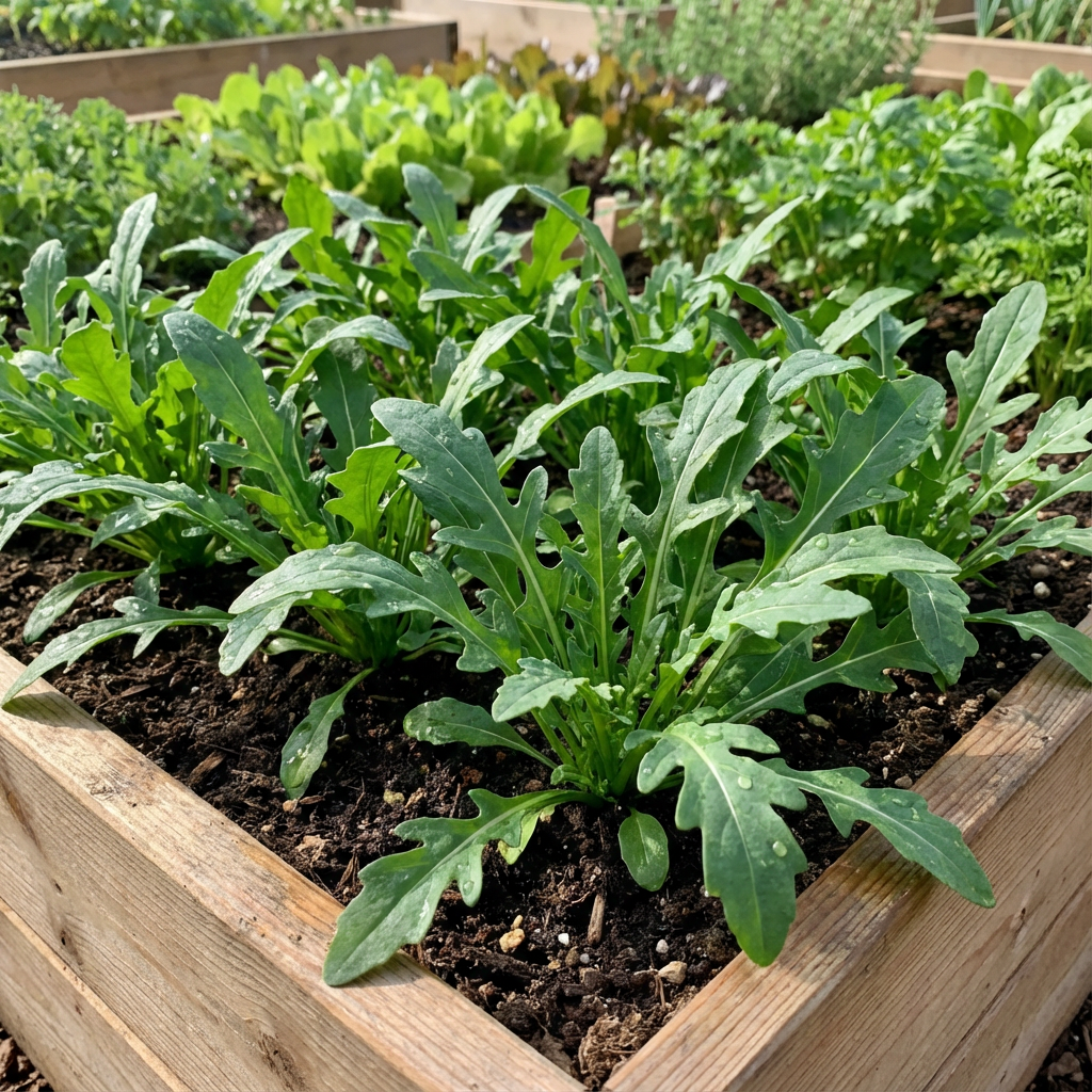 Green Rocket Salad Vegetable Seeds for Easy Planting