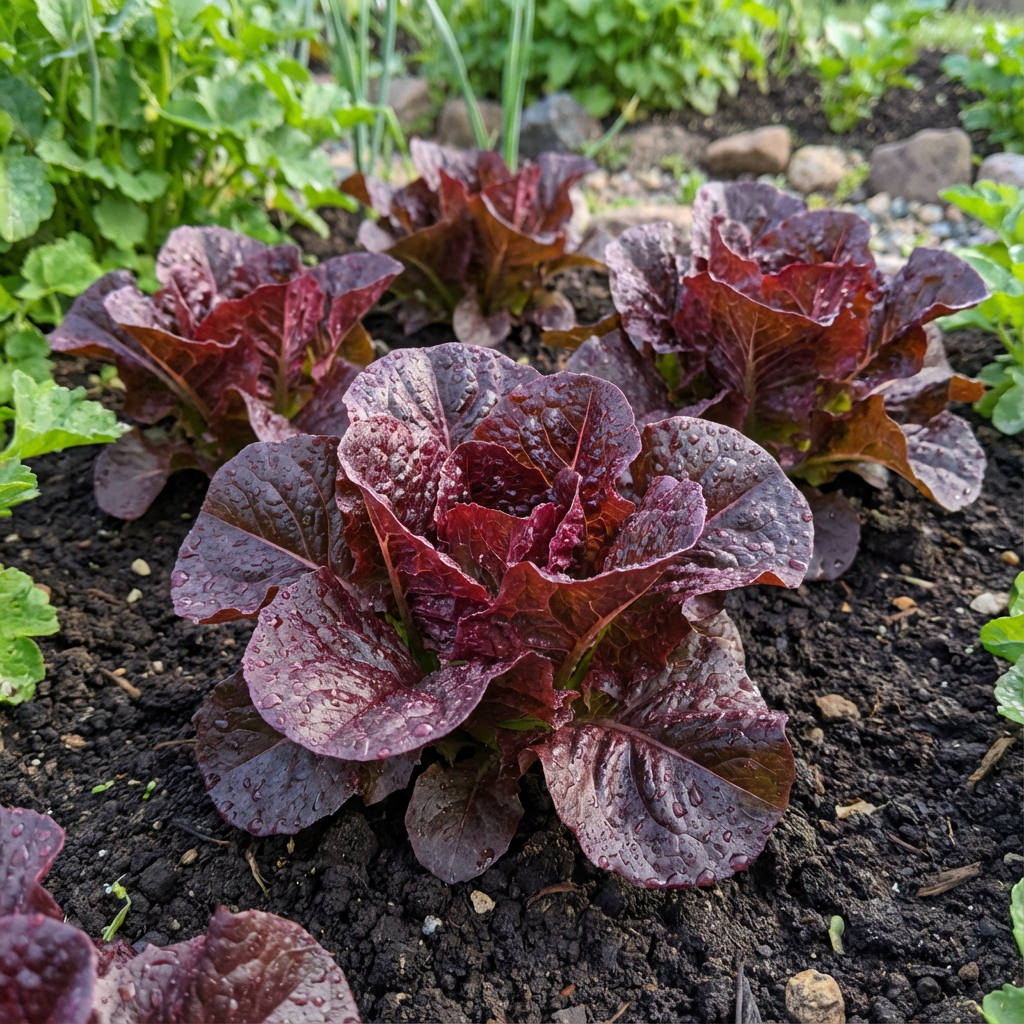 Red Lettuce Seeds for Planting Fresh Garden Vegetables