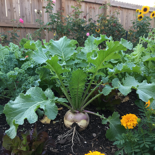 Turnip Plant Seeds for Thriving Vegetable Gardens Perfect for Planting