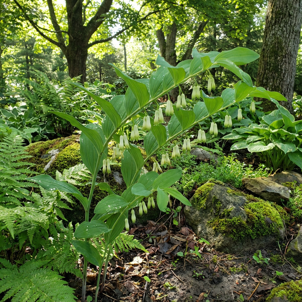 Green Solomon Seal Plant Seeds for Easy Planting - Ideal for Shady Gardens