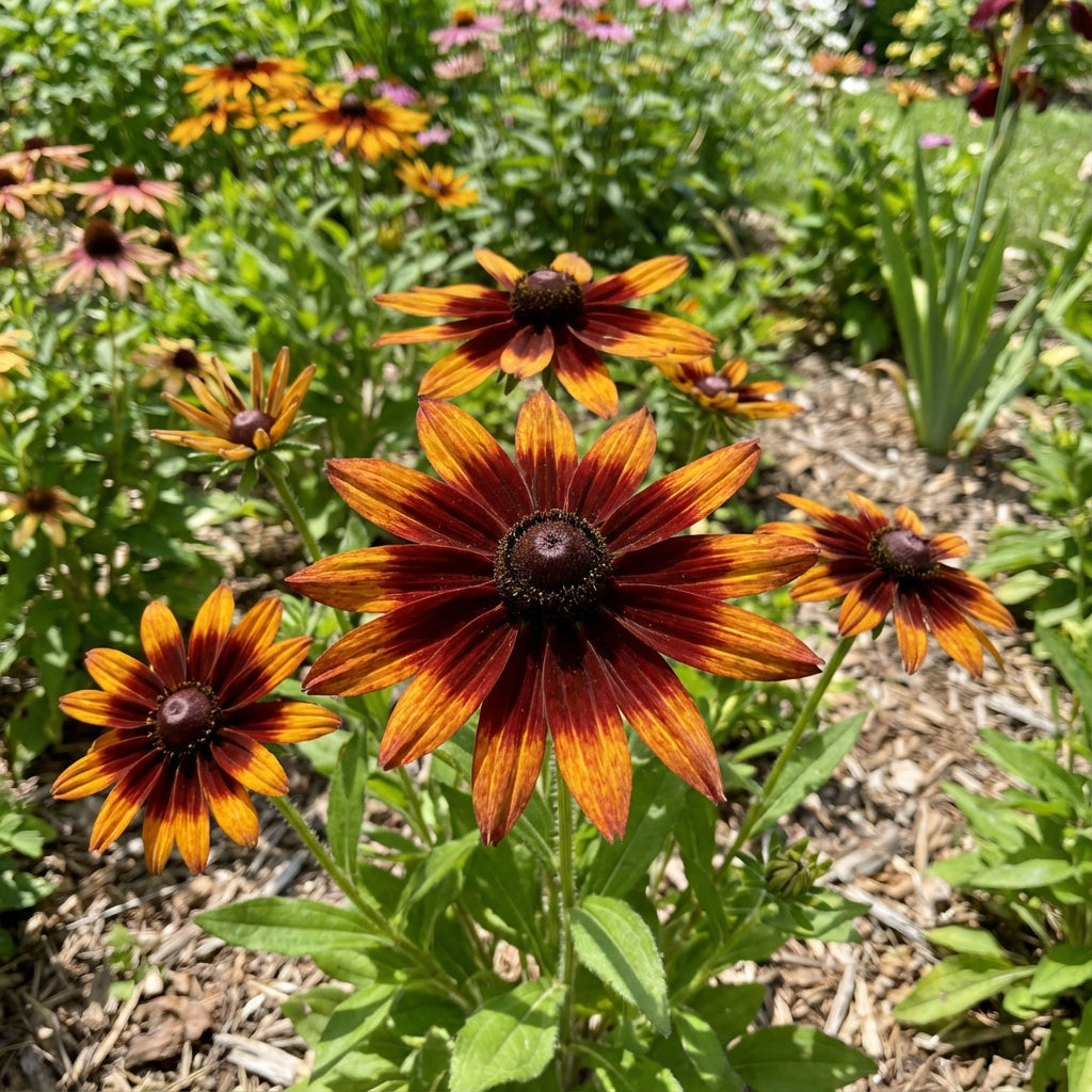 Chocolate Orange Rudbeckia Flower Seeds for Planting  Vibrant Blooms for Your Garden