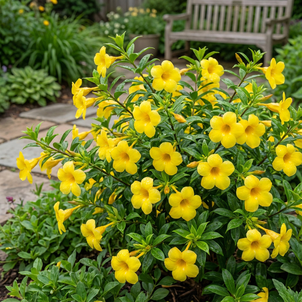 Yellow Beautiful Allamanda Flower Planting Seeds