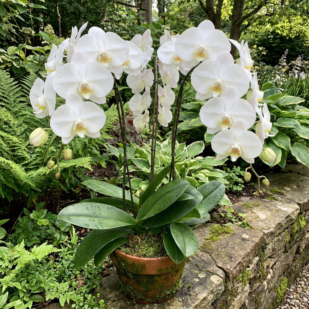 White Orchid Planting Seeds  Ideal Seed for Indoor and Outdoor White Flower Beautification