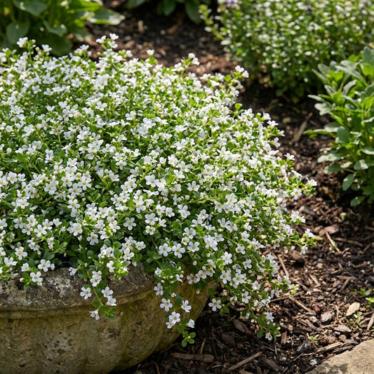 White Snowtopia Flower Planting  Seed for Elegant White Blooms