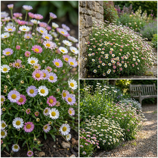 Mixed Erigeron Flower Planting Seeds - Colorful Garden Blooms
