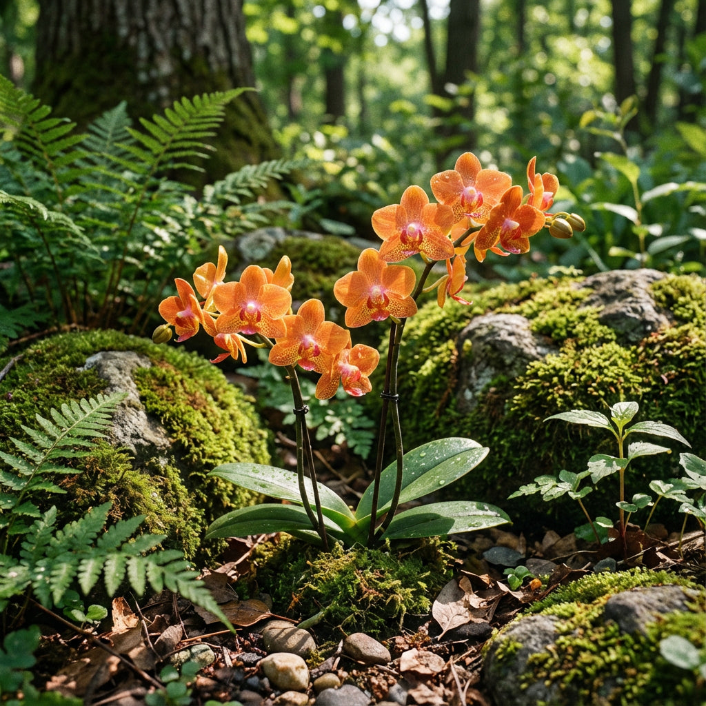 Orange Cattleya Orchid Seeds for Planting  Stunning Garden Flowers