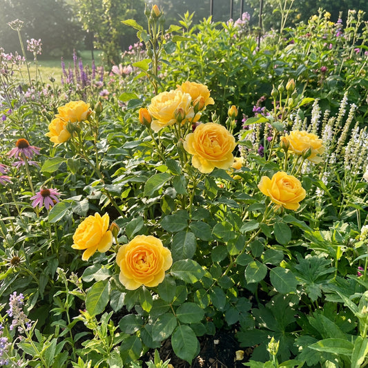 Yellow Rose Seeds for Planting - Beautiful Garden Blooms