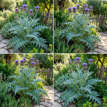 Blue Cardoon Flower Seeds for Easy Planting