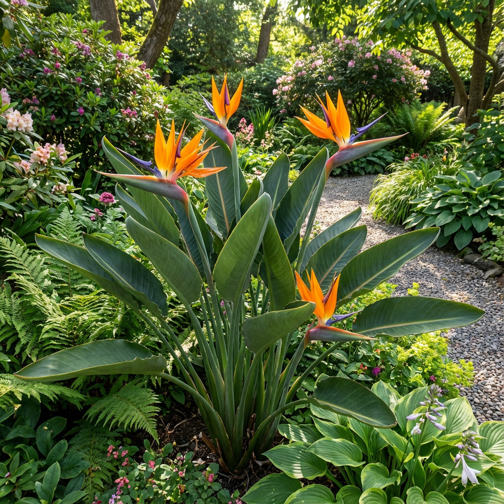 Orange Reginae Flower Seeds for Planting - Bright Perennial Blooms