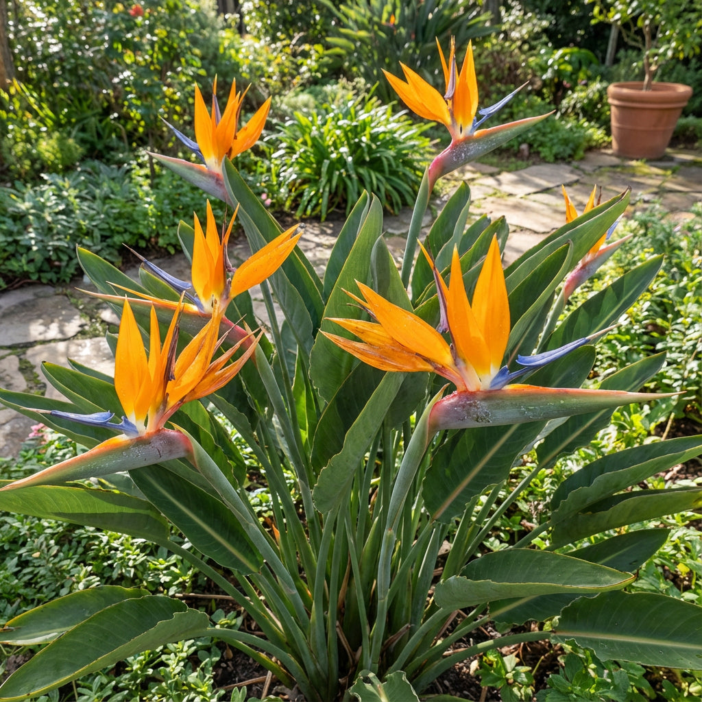 Orange Reginae Flower Seeds for Planting - Bright Perennial Blooms