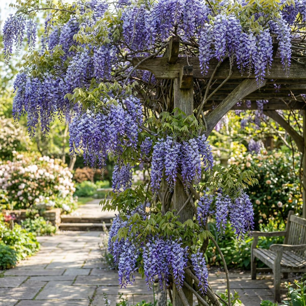 Blue Wisteria Flower Seeds for Planting