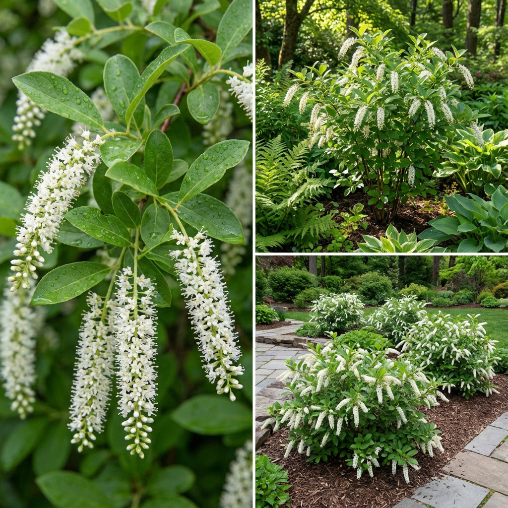 White Sweetspire Flower Seeds for Planting  Seed for Elegant Blooms