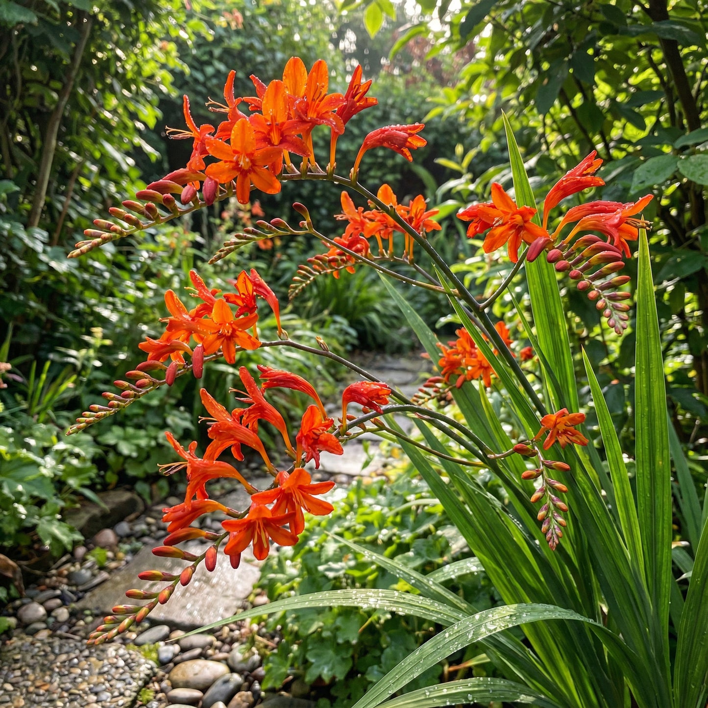 Orange Crocosmia Seeds for Planting  Perennial Flower Seeds