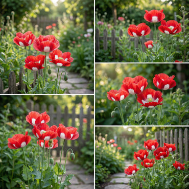 Red Yellow Danish Flag Flower Seeds for Planting  Vibrant Annuals for a Colorful Garden