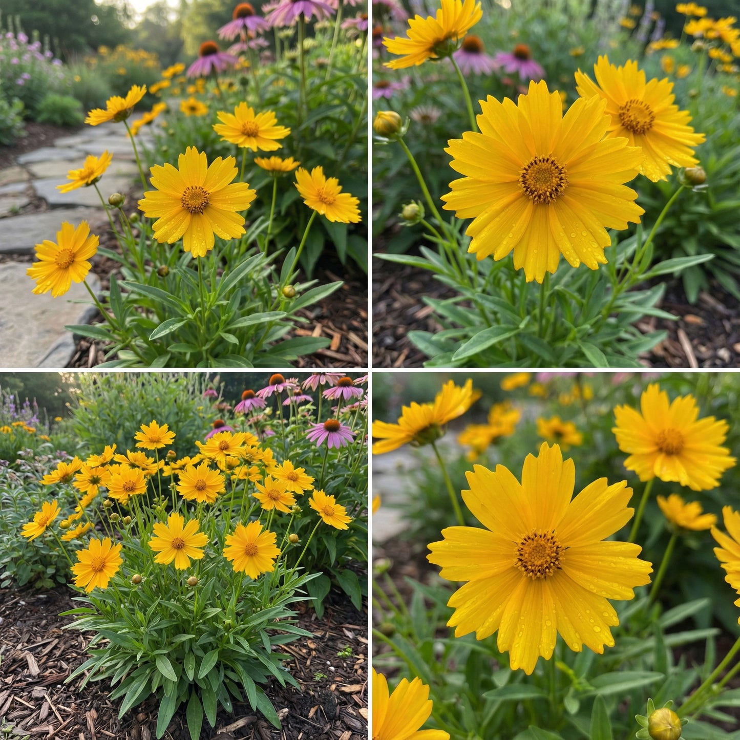 Yellow Coreopsis Lance Flower Planting  Seeds for Bright, Cheerful Blooms in Your Garden