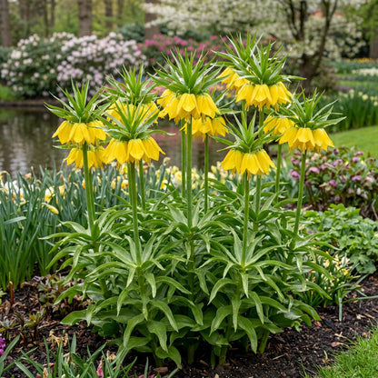 Yellow Imperial Crown Flower Seeds Planting