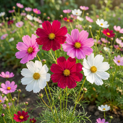 Sixfold Flower Seeds for Gardening & Planting - Premium Blooms for a Vibrant Garden