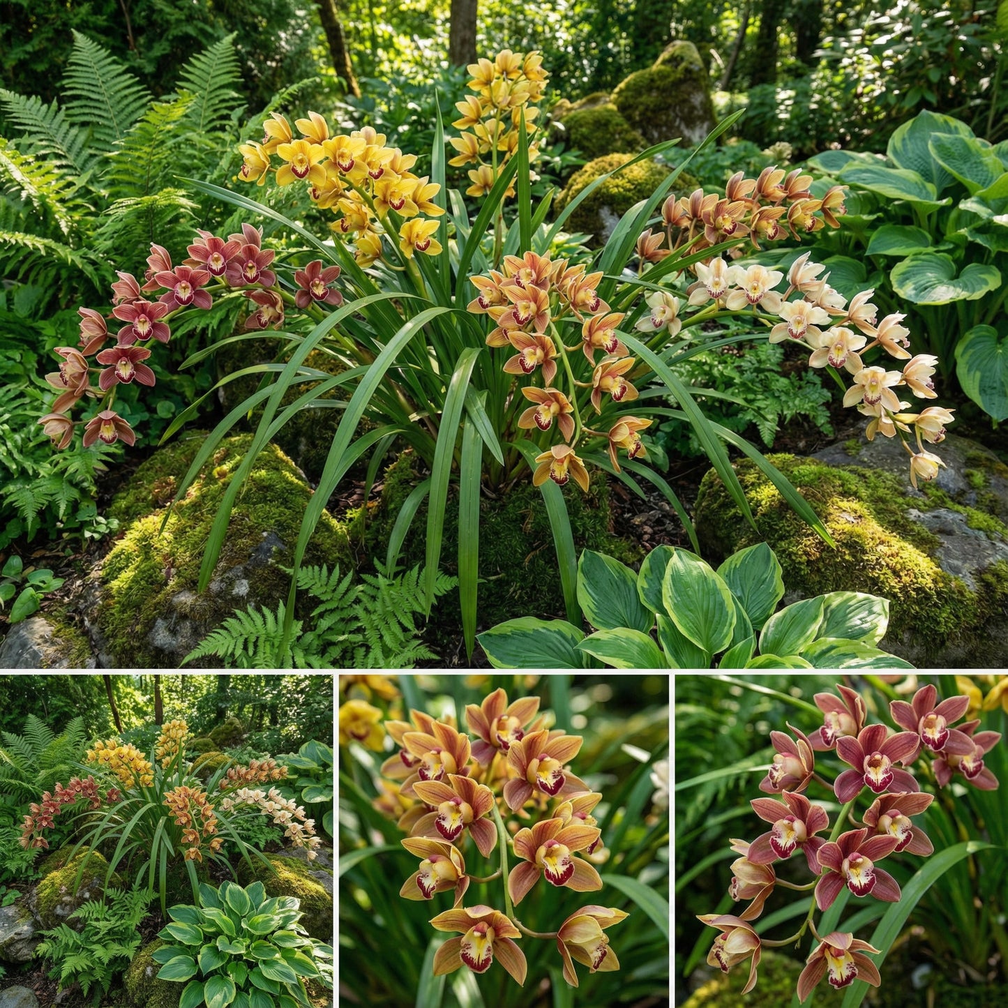 Cymbidium Flower Planting Seeds for Stunning Orchids