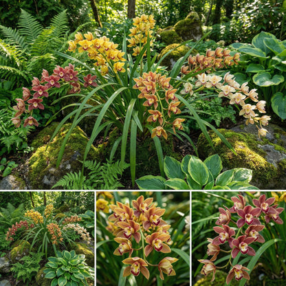 Cymbidium Flower Planting Seeds for Stunning Orchids