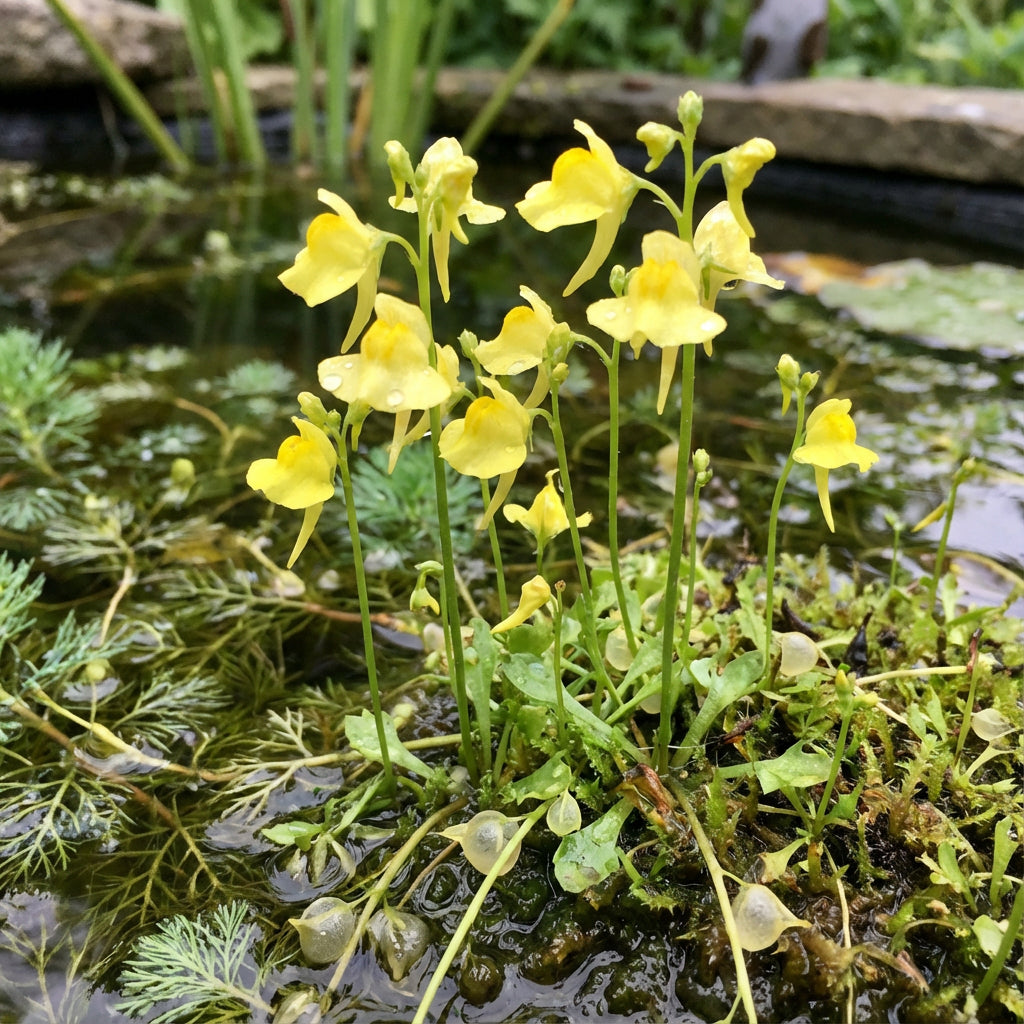 Bladderwort Flower Seeds for Planting  Grow Unique Aquatic Blooms