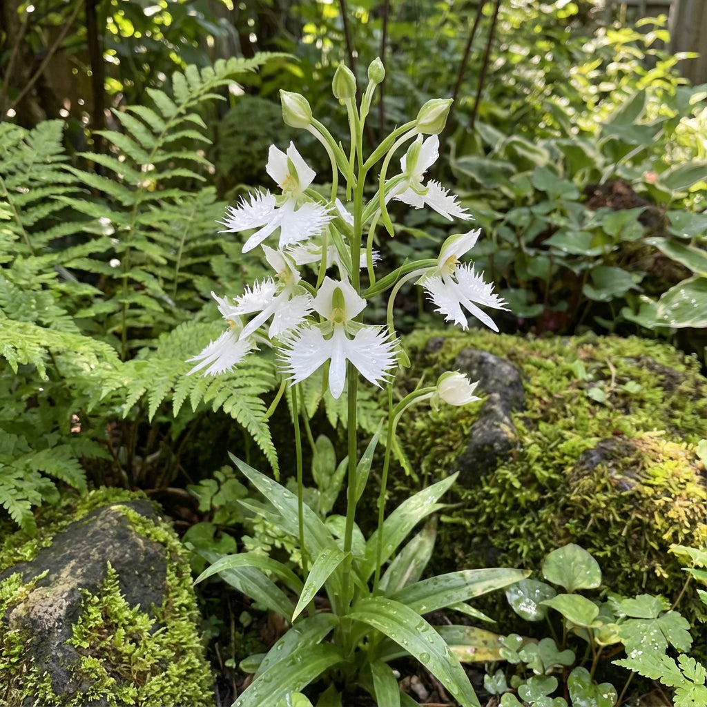 Egret Orchid Seeds for Planting  Create a Stunning Garden Display