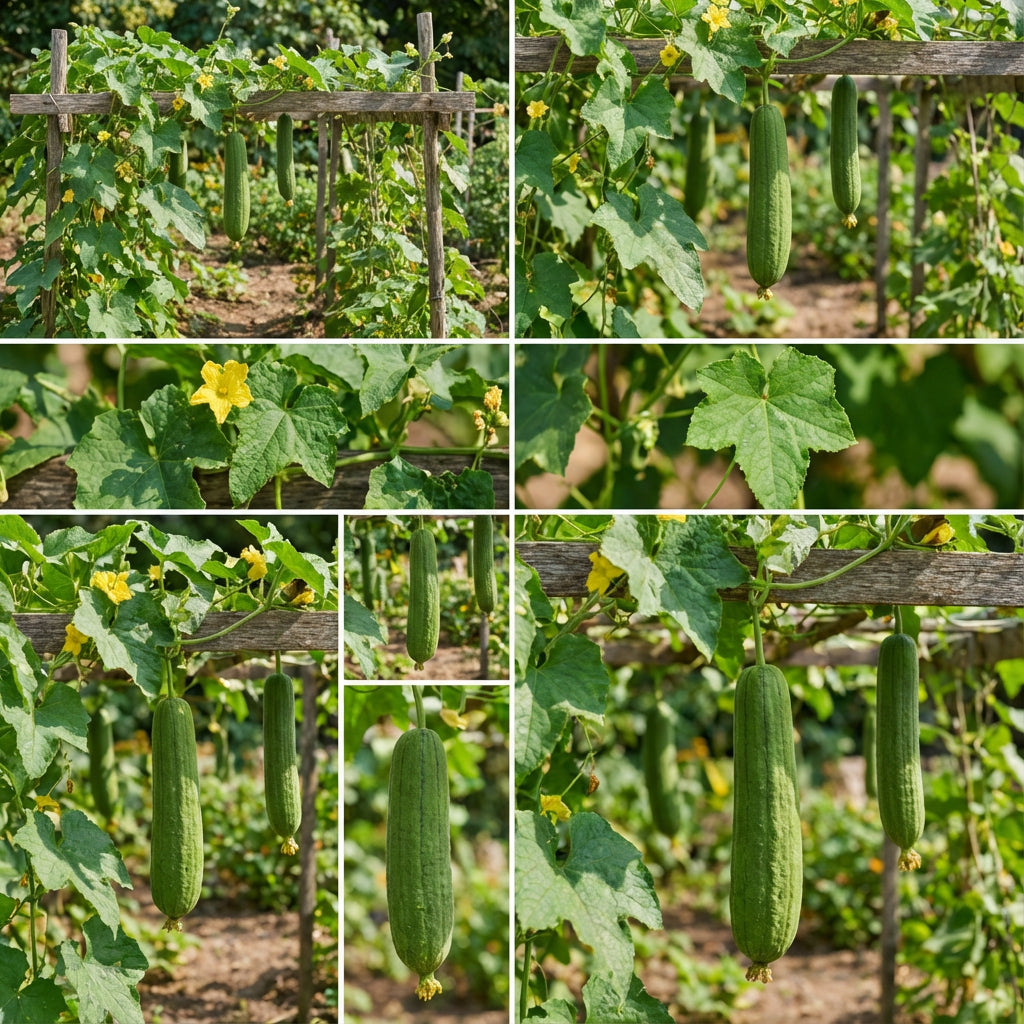 Sponge Gourd Vegetable Seeds for Easy Planting