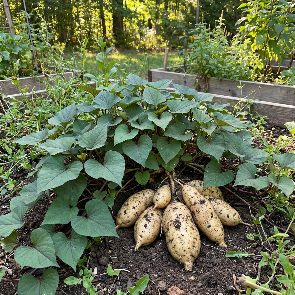 Cream Sweet Potato Vegetable Seeds for Planting