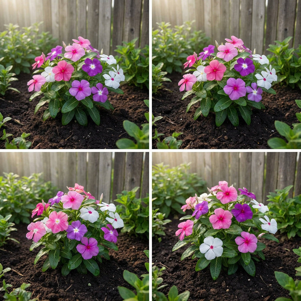 Vinca Mix Seeds for Planting  Colorful Annual Blooms for Your Garden