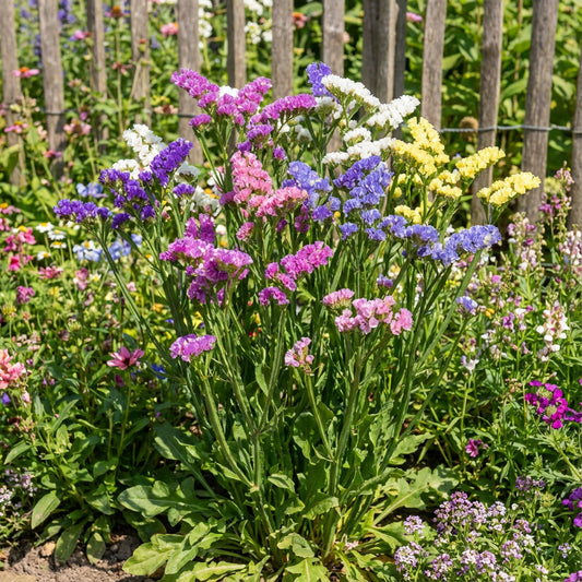 Statice Mix Planting Seeds  Vibrant Blooms for Spring Gardens